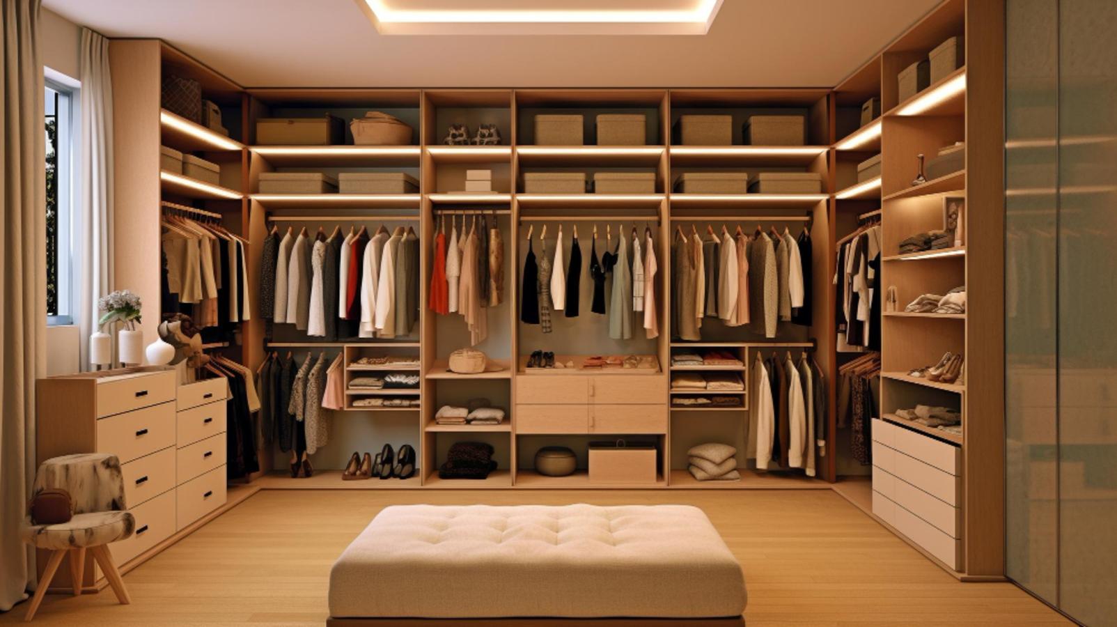 Szafy i garderoby modułowe