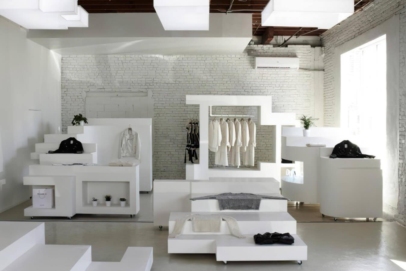 Meble do sklepów odzieżowych